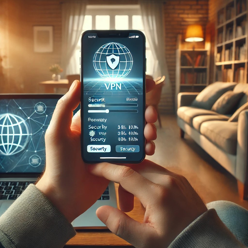 اتصال وی پی ان خرید شده از parsvpn در گوشی همراه
